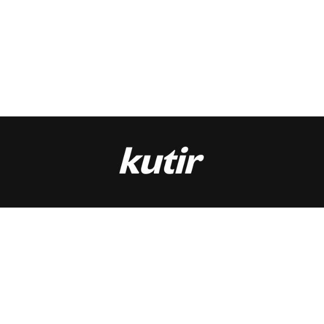 新品 kutir クティール 配色ロゴ裏毛プルオーバー 白 M ユニセックス メンズのトップス(スウェット)の商品写真