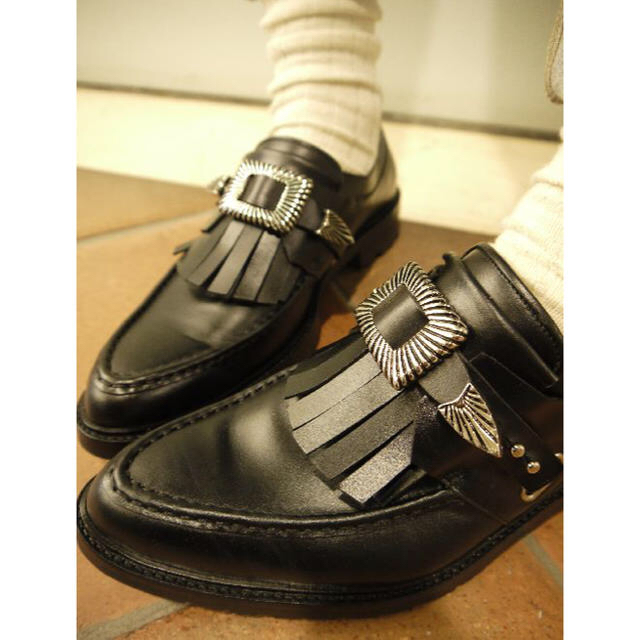 TOGA VIRILIS レザーバックルシューズ size42