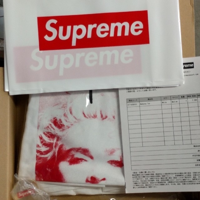 トップスsupreme madonna tee  M