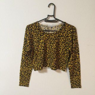 マウジー(moussy)のPRINT KNIT＊moussy(ニット/セーター)