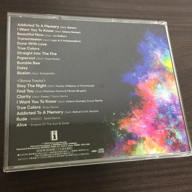 ZEDD True Colors Perfect Edition エンタメ/ホビーのCD(クラブ/ダンス)の商品写真