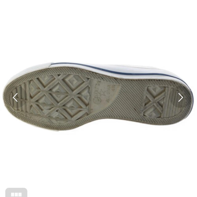 CONVERSE(コンバース)のUSED コンバースハイカット 白 23.5cm レディースの靴/シューズ(スニーカー)の商品写真