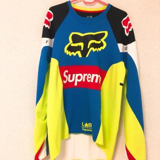 シュプリーム(Supreme)のSupreme Fox Racing Moto Jersey Top(Tシャツ/カットソー(七分/長袖))