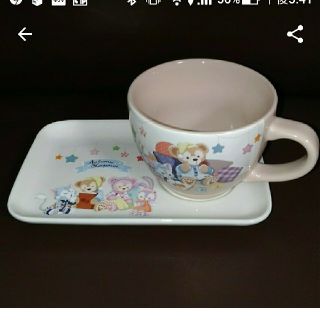 ディズニー(Disney)のもにょ様専用　ダッフィー　スーベニア　プレート　カップ(キャラクターグッズ)