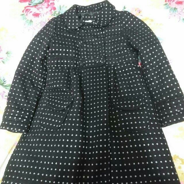 PETIT BATEAU(プチバトー)のセール 美品【vertbaudet】ヴェルボデ ガール コート 150 キッズ/ベビー/マタニティのキッズ服女の子用(90cm~)(コート)の商品写真