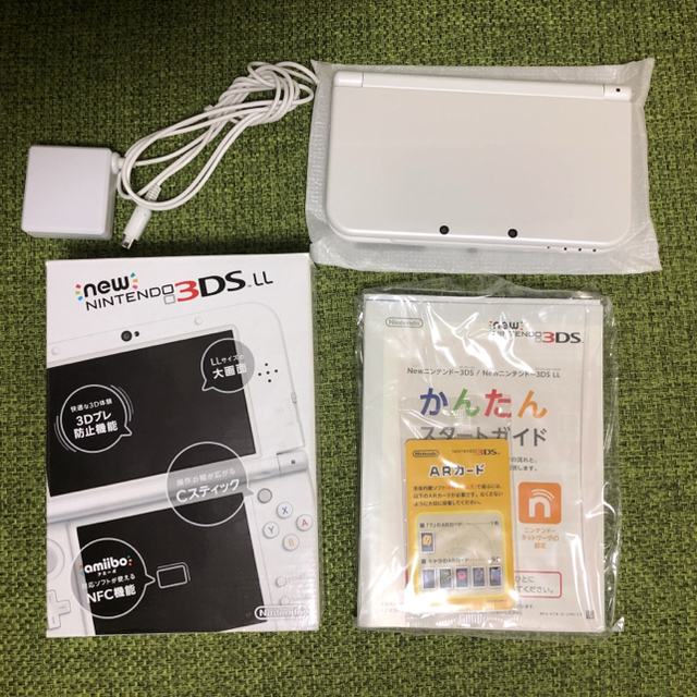 3DS LL new 本体 ホワイトゲームソフト/ゲーム機本体