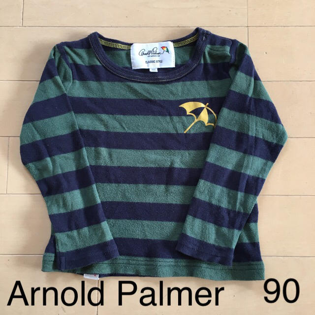 Arnold Palmer(アーノルドパーマー)のアーノルドパーマー キッズボーダーロンT キッズ/ベビー/マタニティのキッズ服男の子用(90cm~)(Tシャツ/カットソー)の商品写真