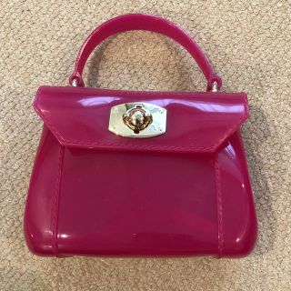 フルラ(Furla)のひつめろ様専用 フルラ  キャンディバッグ PVC 送料込みに変更しました(ショルダーバッグ)