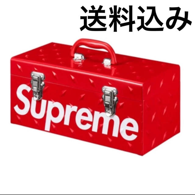 Supreme(シュプリーム)の込 Supreme Diamond Plate Tool Box インテリア/住まい/日用品の収納家具(ケース/ボックス)の商品写真