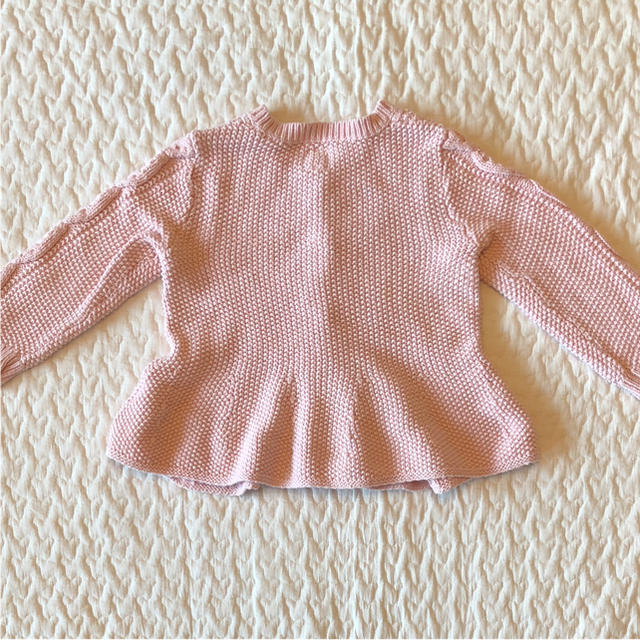 babyGAP(ベビーギャップ)の新品同様☆baby GAP ☆ケーブルカーディガン 18-24 M キッズ/ベビー/マタニティのキッズ服女の子用(90cm~)(カーディガン)の商品写真