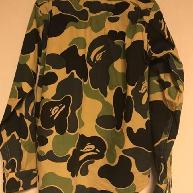 A BATHING APE(アベイシングエイプ)の(本日特別価格)APE初期カモフラ長袖シャツ メンズのトップス(シャツ)の商品写真