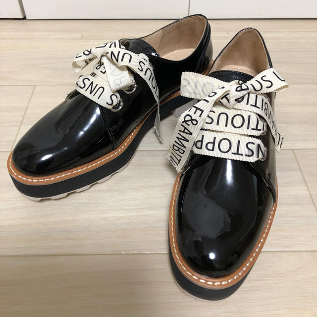 ZARA 新品 未使用 人気のエナメルシューズ C8tj3bnaNo