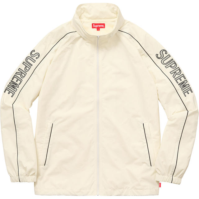 メンズSUPREME Striped Logo Windbreaker