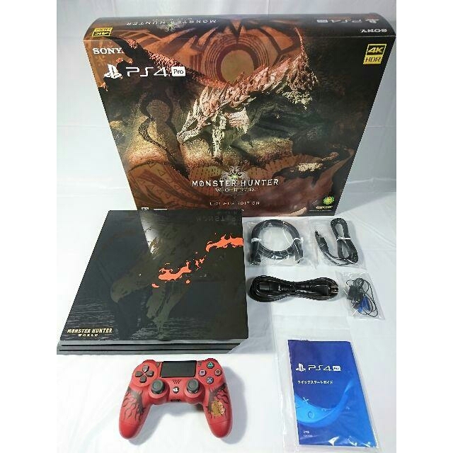 【ジャンク品】ps4 Pro リオレウスエディション　モンハン