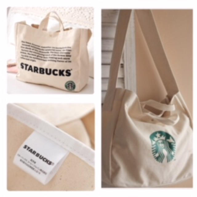 Starbucks Coffee(スターバックスコーヒー)のスタバ 2way トートバッグ ショルダーバッグ レディースのバッグ(トートバッグ)の商品写真