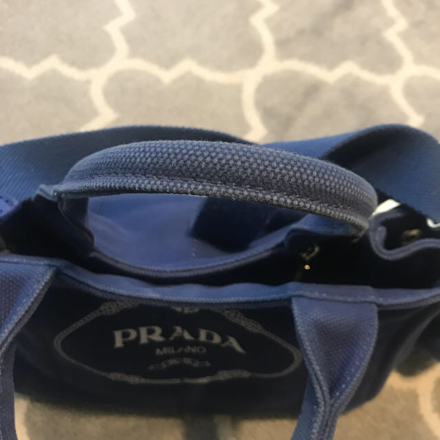 PRADA(プラダ)のプラダ カナパS ブルー レディースのバッグ(トートバッグ)の商品写真