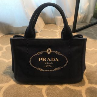 プラダ(PRADA)のプラダ カナパS ブルー(トートバッグ)