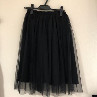 マジェスティックレゴン(MAJESTIC LEGON)のチュールスカート新品✨マジェスティックレゴン(ひざ丈スカート)