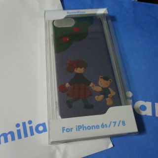 ファミリア(familiar)の新品未開封ファミリア　スマホケース(iPhoneケース)