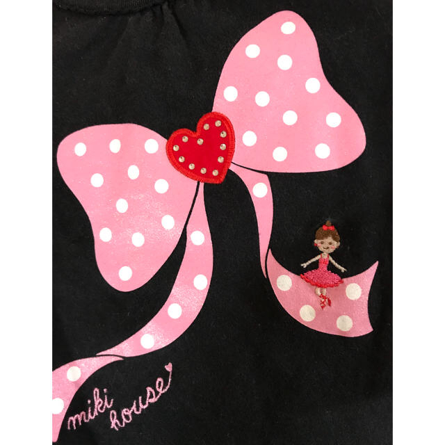 mikihouse(ミキハウス)のmikihouse リーナちゃん 長袖Tシャツ 120 キッズ/ベビー/マタニティのキッズ服女の子用(90cm~)(Tシャツ/カットソー)の商品写真