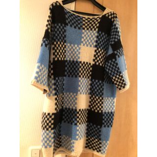 メゾンキツネ ニットワンピース ワンピースの通販 4点 | MAISON 海外にも配送可能 メゾンキツネ/ニットワンピ ひざ丈ワンピース
