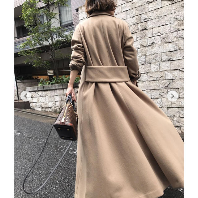 Ameri VINTAGE - アメリ LITTLE FLARE LONG COAT ロングコート の通販 ...