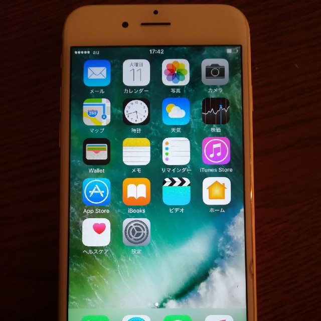 iPhone6 au 16GB ゴールドスマートフォン/携帯電話
