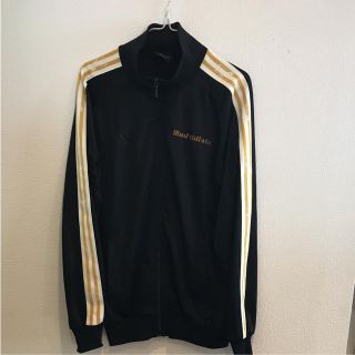 アディダス(adidas)のadidas イエローストライプジャージ(トレーナー/スウェット)