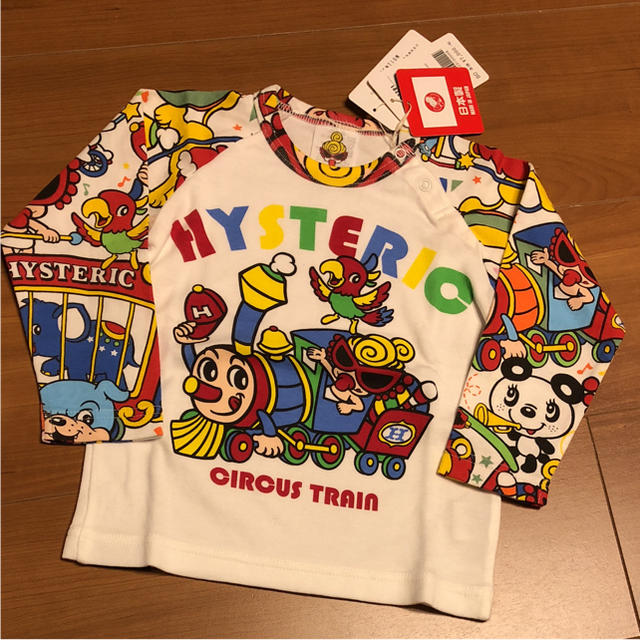 HYSTERIC MINI(ヒステリックミニ)のヒスミニ♡新品ロンT キッズ/ベビー/マタニティのベビー服(~85cm)(Ｔシャツ)の商品写真