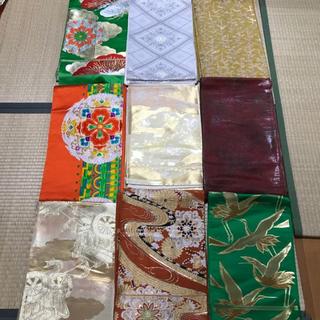 【K96】Aランク 良品 袋帯 9本 まとめ売り 金彩 銀彩 着物 帯(帯)