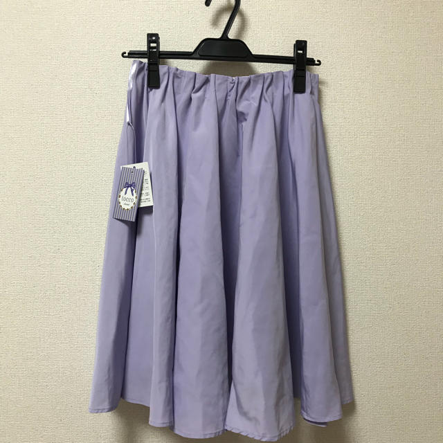 tocco(トッコ)の新品✨tocco closet ラベンダースカート レディースのスカート(ひざ丈スカート)の商品写真