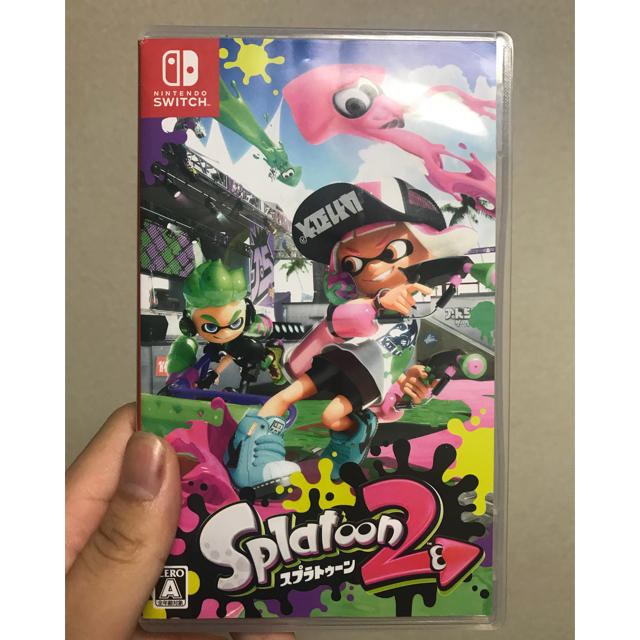 Nintendo Switch(ニンテンドースイッチ)のスプラトゥーン2 エンタメ/ホビーのゲームソフト/ゲーム機本体(家庭用ゲームソフト)の商品写真