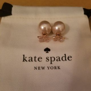 ケイトスペードニューヨーク(kate spade new york)のkate spade❤今季新品キラキラピアス(ピアス)