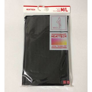 ユニクロ(UNIQLO)の新品★ヒートテック タイツ M/L ブラック HEATTECH 女性 a7(タイツ/ストッキング)