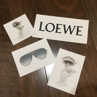 ロエベ(LOEWE)のLOEWE♡非売品ステッカー(ノベルティグッズ)