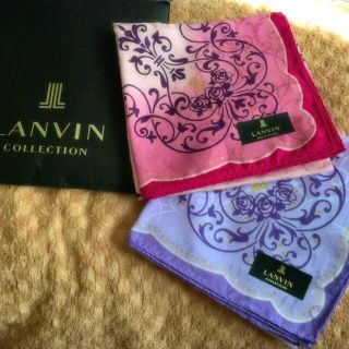 ランバン(LANVIN)の新品＊LANVIN＊ハンカチ(ハンカチ)