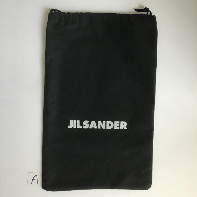 Jil Sander(ジルサンダー)の新品未使用 ジルサンダー(大文字) 保存袋 ブラックA・B ①ヤメ レディースのファッション小物(その他)の商品写真