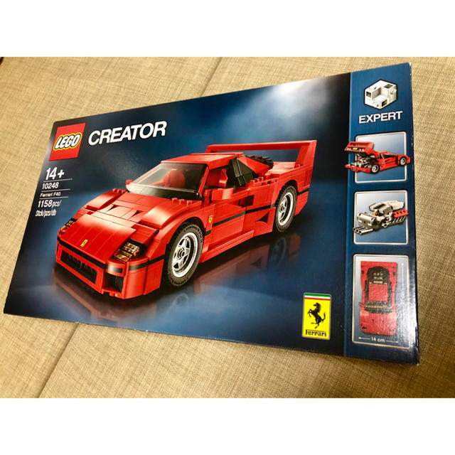 Lego(レゴ)の★新品未開封★レゴ★フェラーリ★F40★10248★Ferrari★LEGO★ エンタメ/ホビーのおもちゃ/ぬいぐるみ(模型/プラモデル)の商品写真