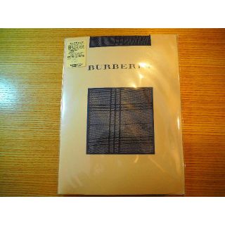 バーバリー(BURBERRY)のバーバリー　ストッキング　黒チェック(タイツ/ストッキング)