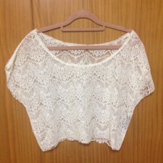 ムルーア(MURUA)のMURUA 総レースTOPS(シャツ/ブラウス(半袖/袖なし))