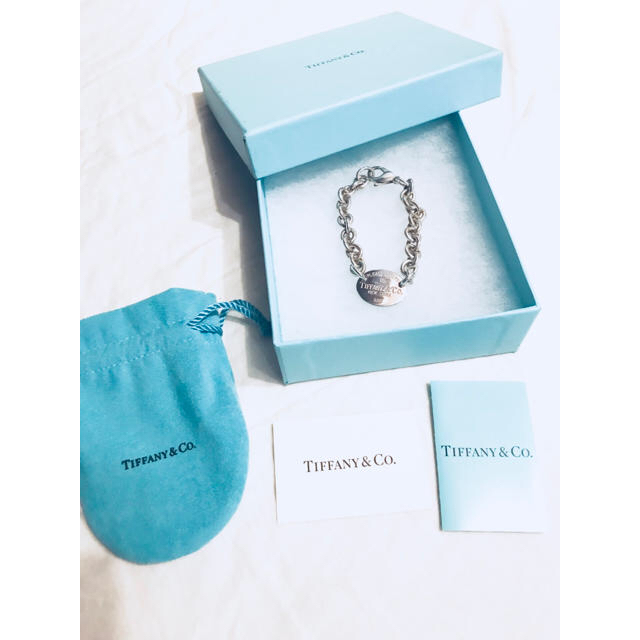 g421 Tiffany&Co. ティファニー オーバルタグ ブレスレット925