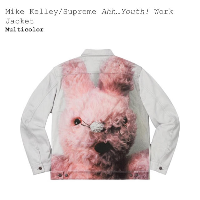 メンズsupreme mike kelley work jacket ジャケット M