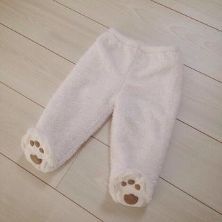 ベビーギャップ(babyGAP)の美品❁くまちゃん足付きパンツ(カバーオール)