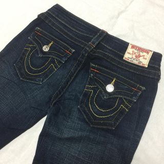 トゥルーレリジョン(True Religion)の濃紺 トゥルーレリジョン レディース スキニー ストレッチ サイズ26(デニム/ジーンズ)