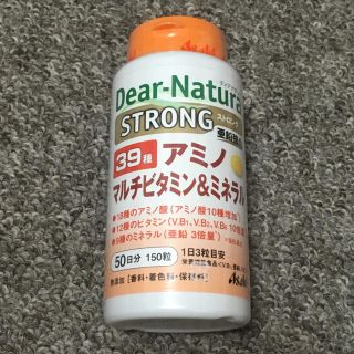 アサヒ(アサヒ)の【 未開封 】Dear- Natura STRONG 亜鉛強化 50日分(ビタミン)