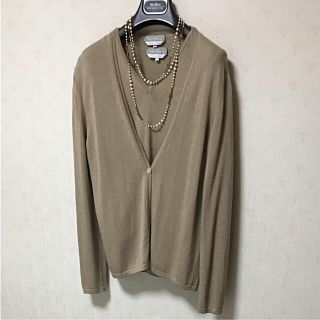 マックスマーラ(Max Mara)のMax Mara 上品 ニット アンサンブル カーディガン インナー 秋物(アンサンブル)