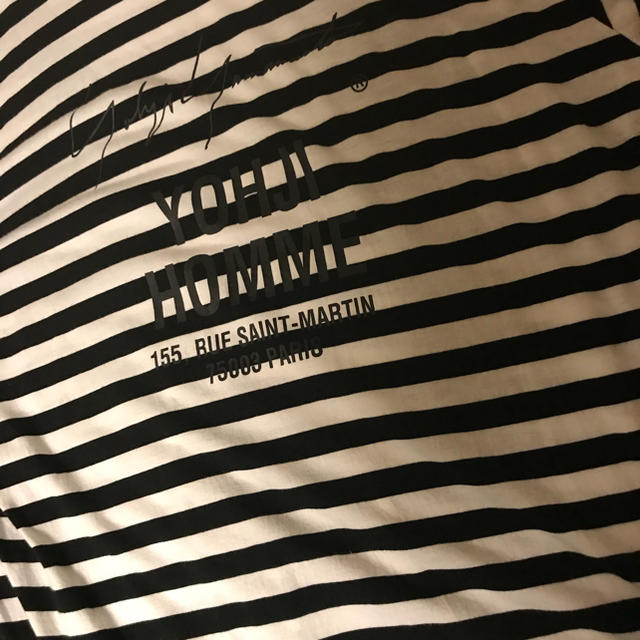 Yohji Yamamoto(ヨウジヤマモト)のyouji yamamoto  メンズのトップス(Tシャツ/カットソー(半袖/袖なし))の商品写真