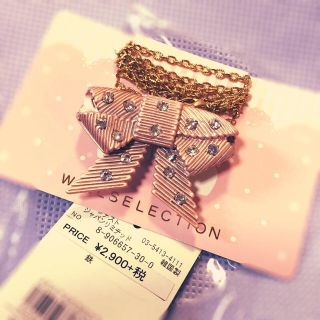 ウィルセレクション(WILLSELECTION)のウィルセレクション♡リボンネックレス(ネックレス)