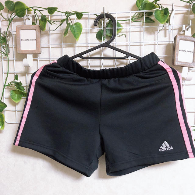 adidas(アディダス)のadidas 子供服 ジャージ 140 キッズ/ベビー/マタニティのキッズ服女の子用(90cm~)(パンツ/スパッツ)の商品写真