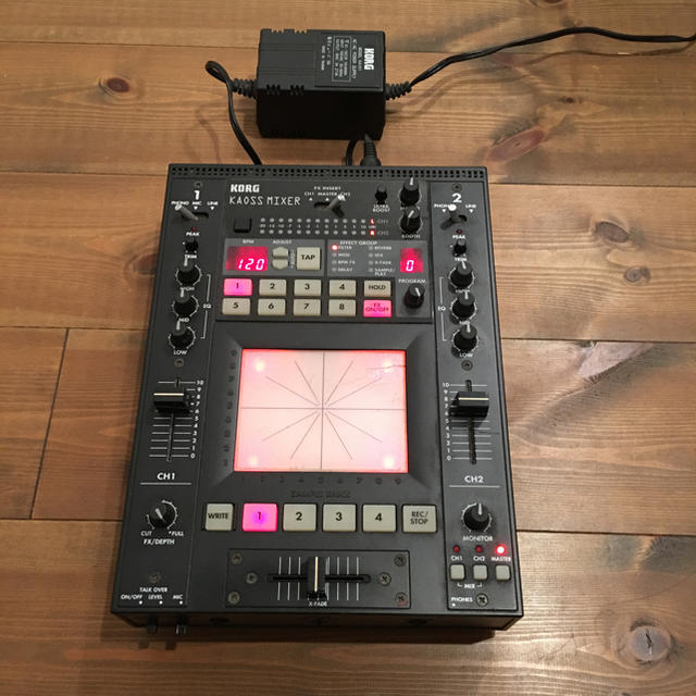 KORG(コルグ)のKORG  DJミキサー KAOSS MIXER KM-2 中古完動品 楽器のDJ機器(DJミキサー)の商品写真